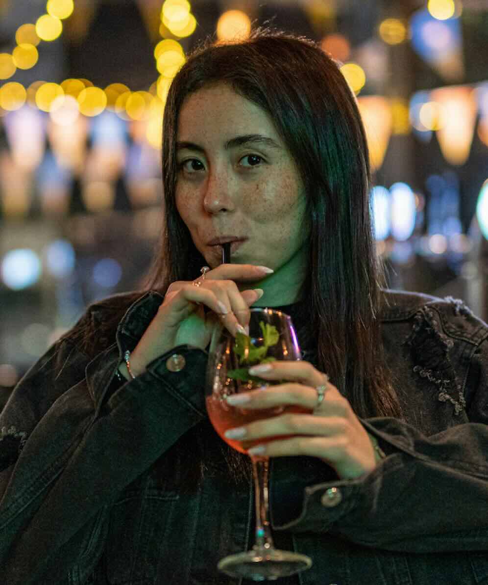 Lily, a host